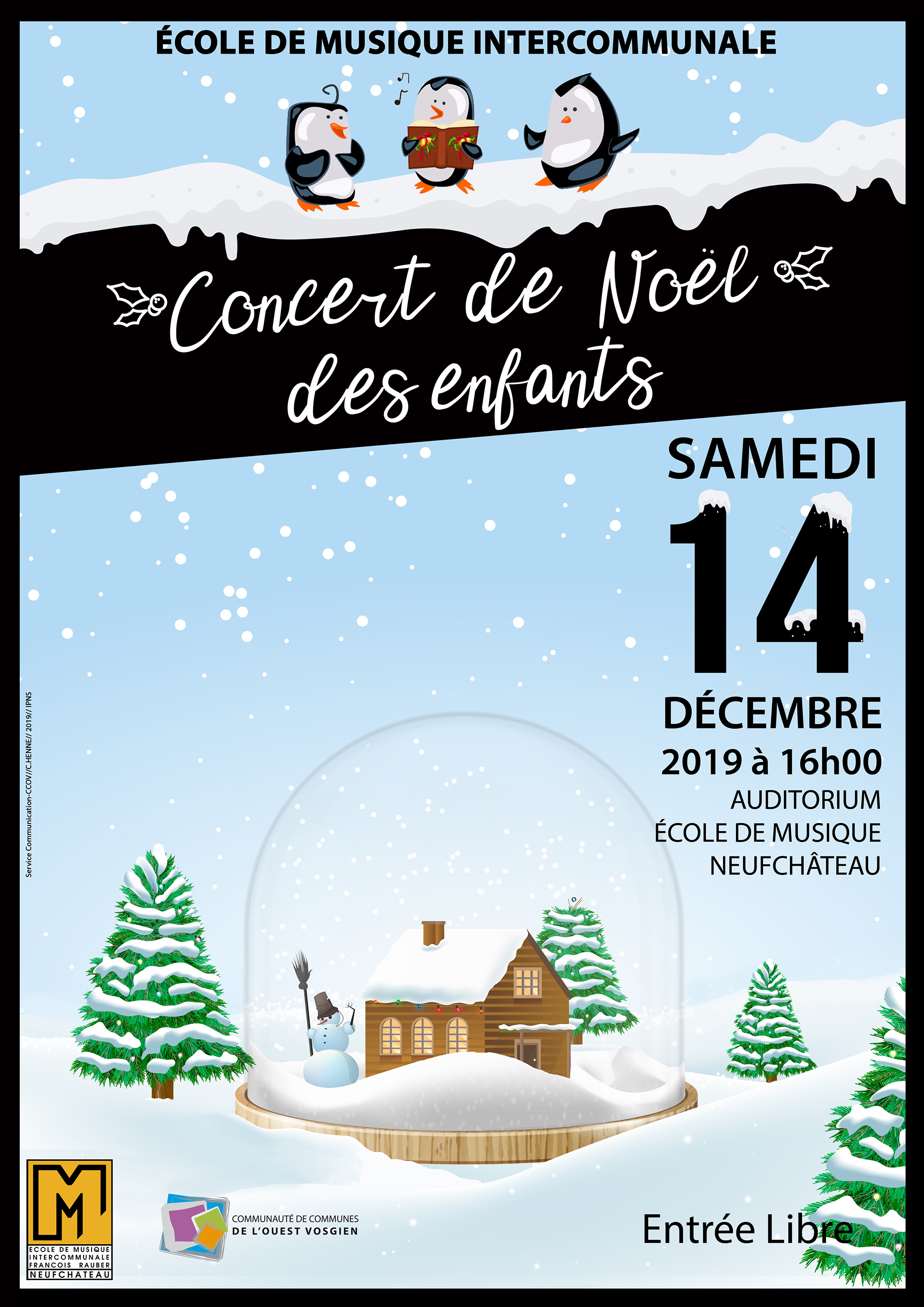 Concerts de Noël de l'école de musique