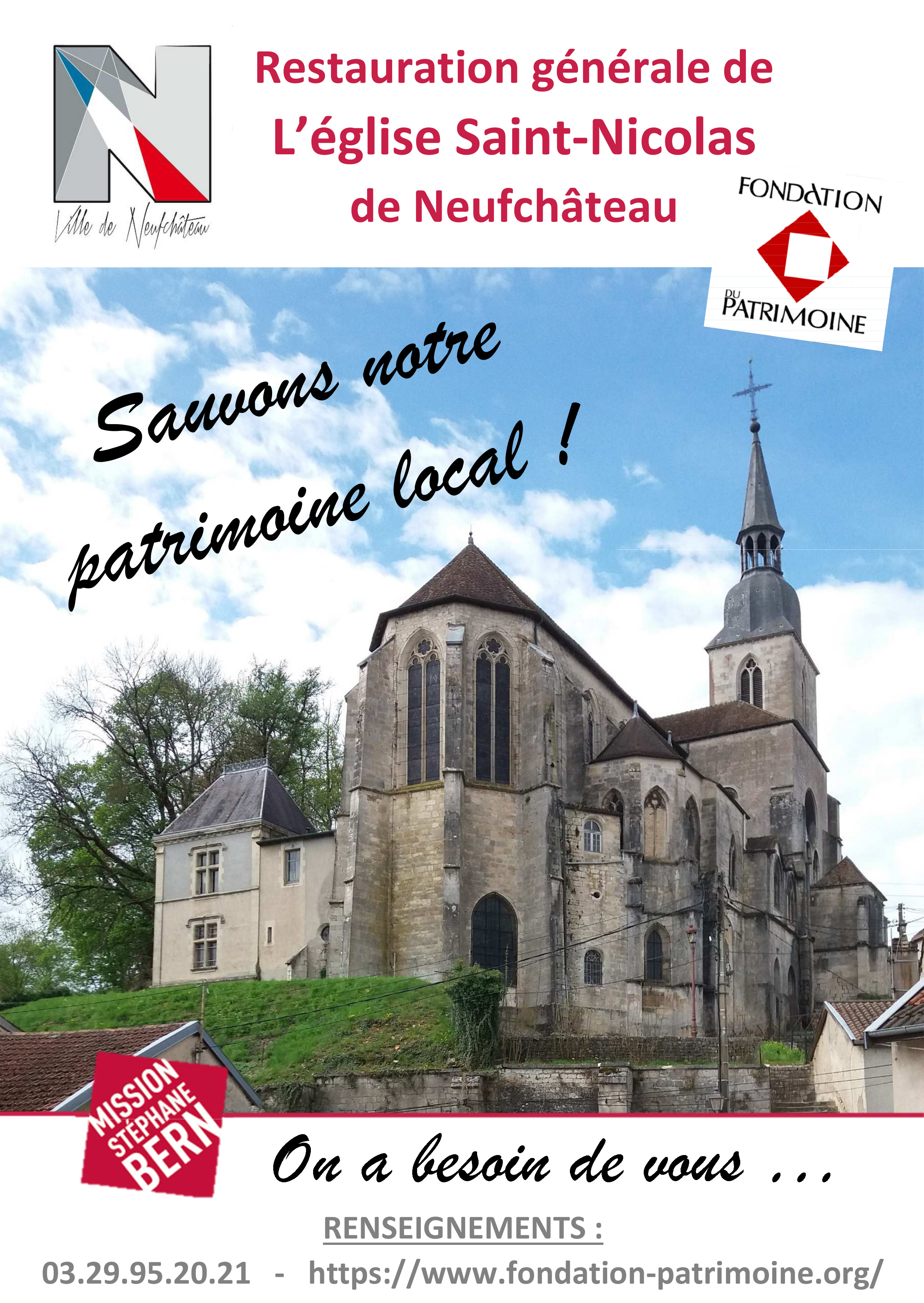 affiche mécénat St nicolas