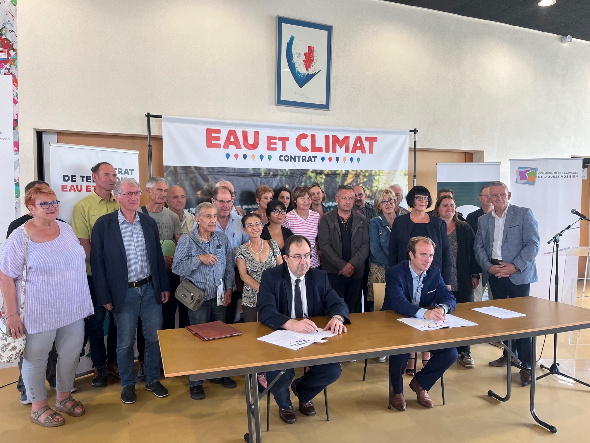 Signature du contrat de territoire