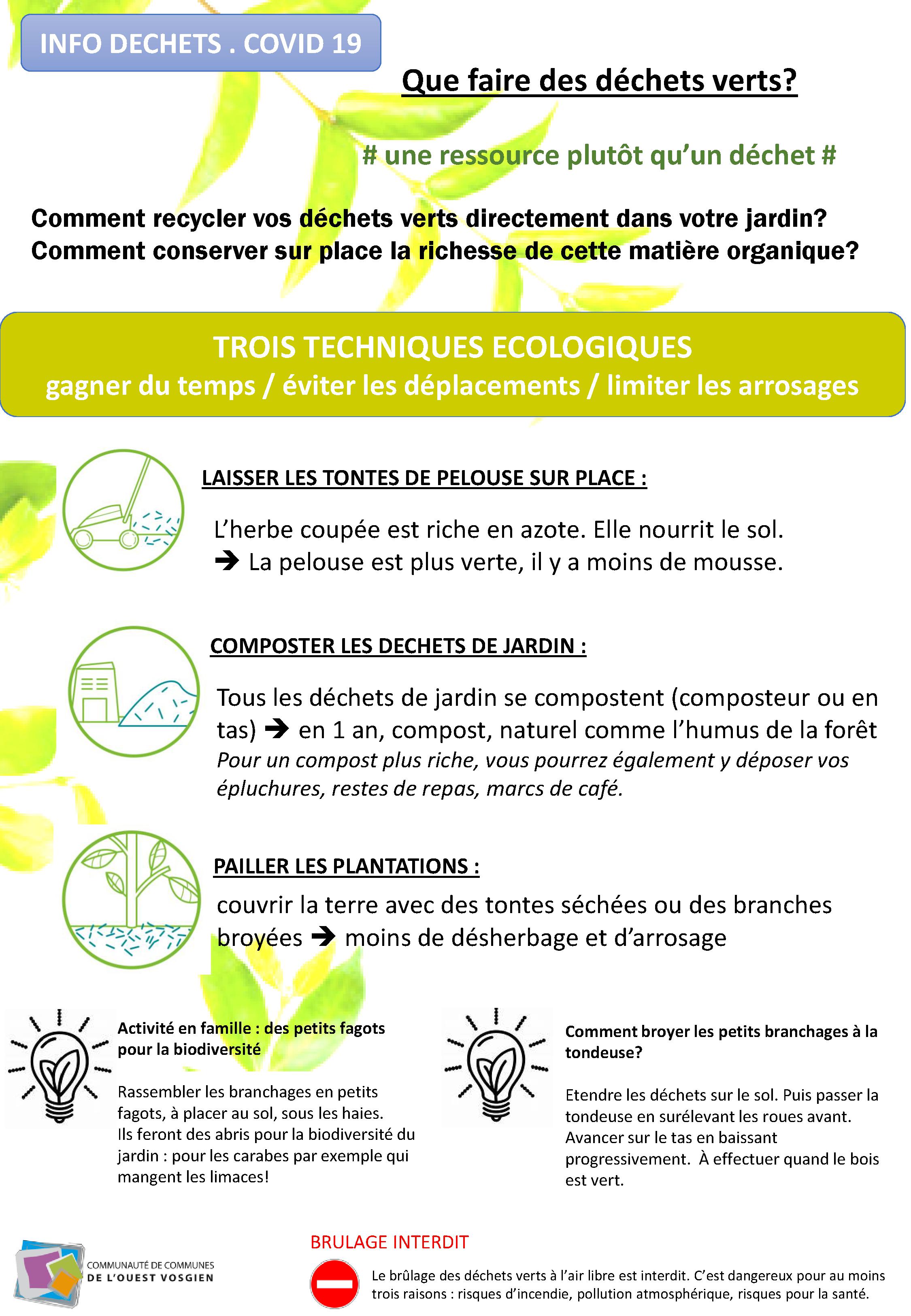 déchets verts conseils alternatives V3