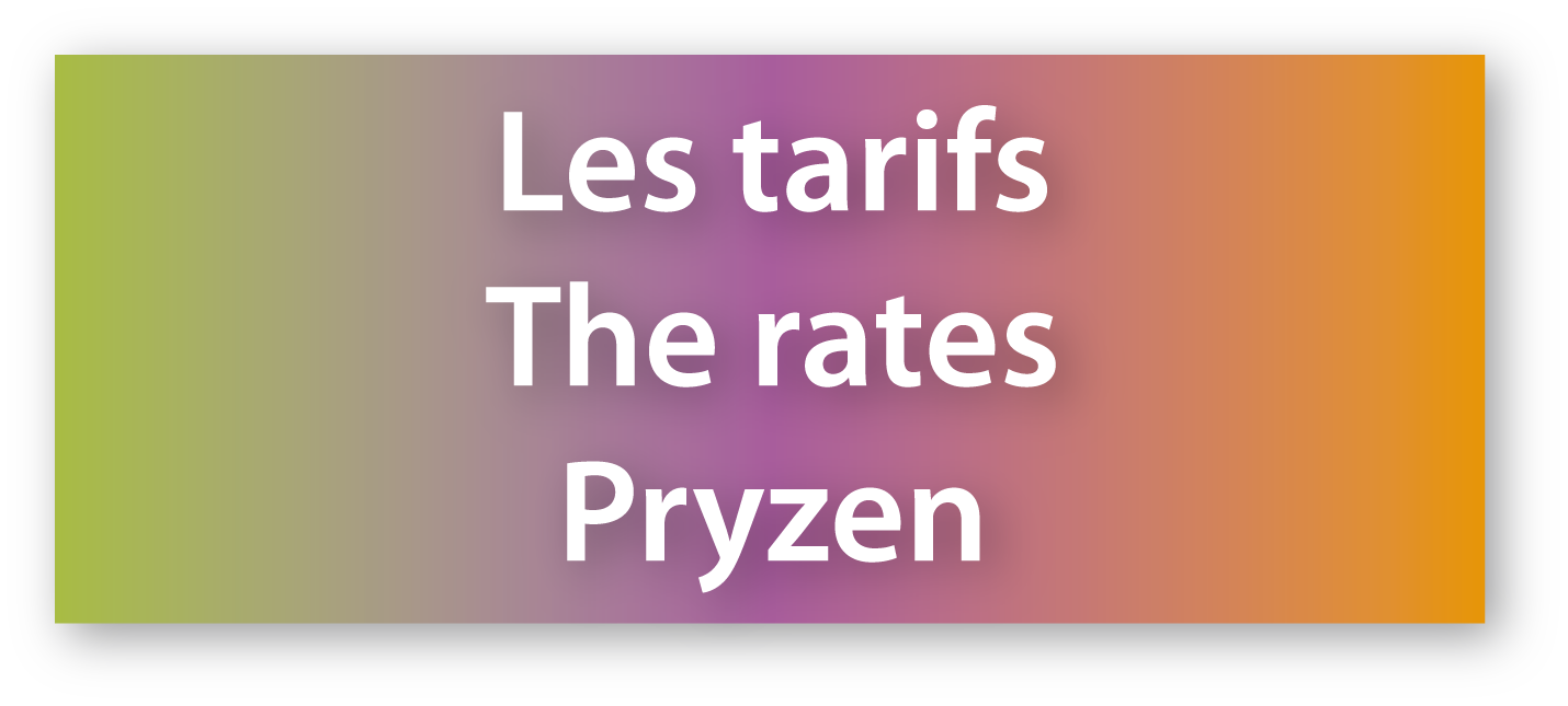 Tarifs